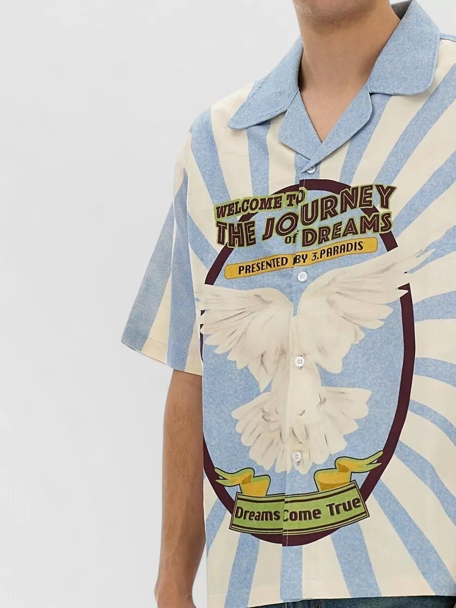 3.Paradis Cotton Journey Of Dreams Shirt