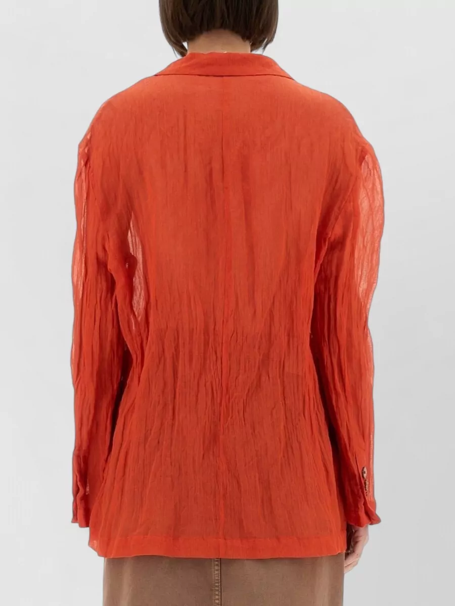 Alysi Wrinkled Shirt Jacket
