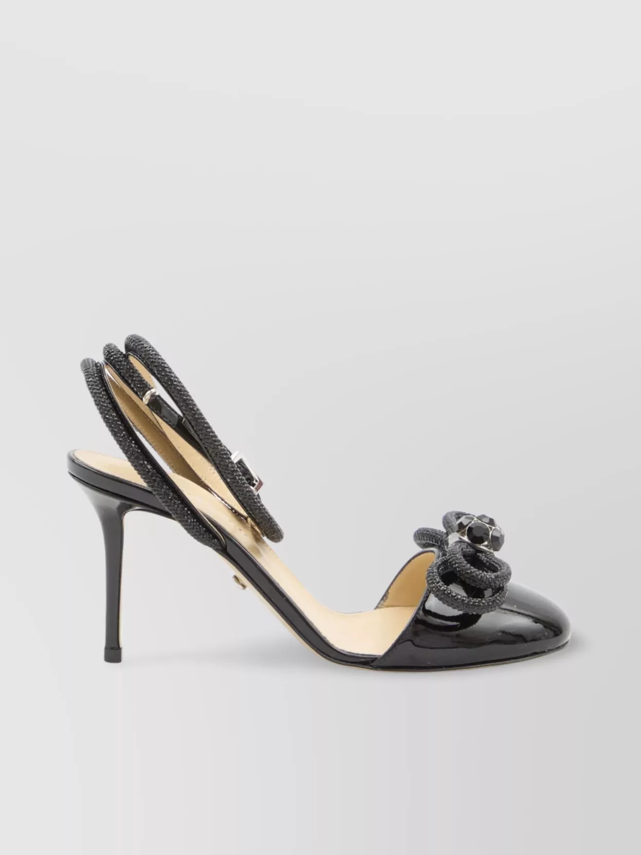 Mach & Mach Double Bow Closed Toe Sandals