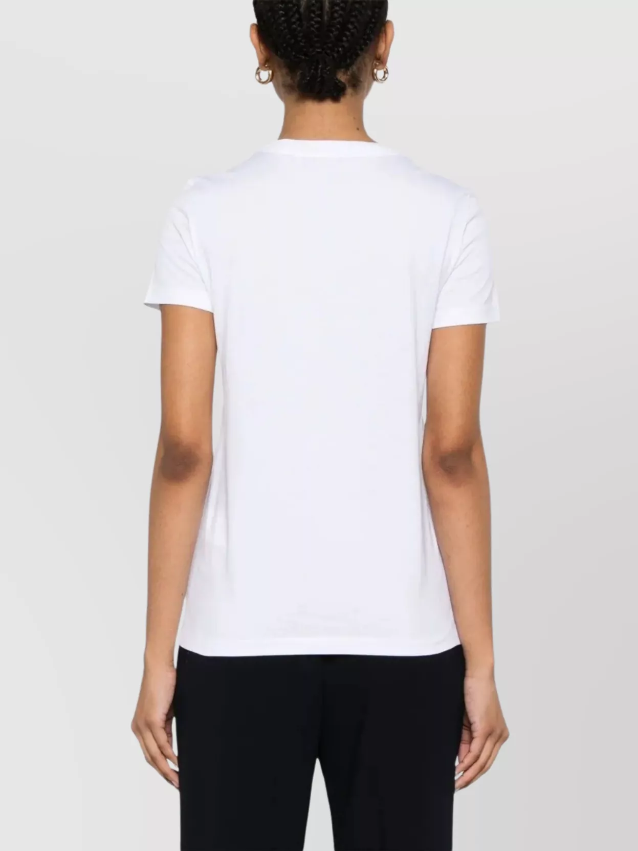 Max Mara Crew Neck Graphic Print T-Shirt