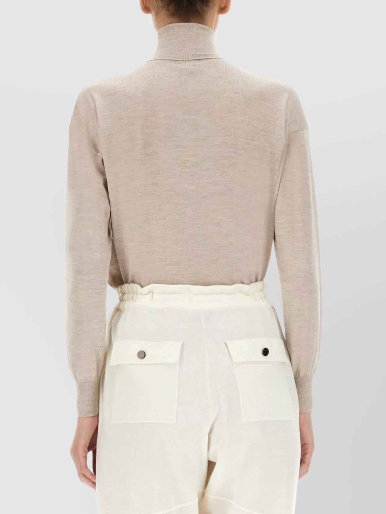 Tom Ford Lightweight Knit Turtleneck Shirt With Long Sleeves