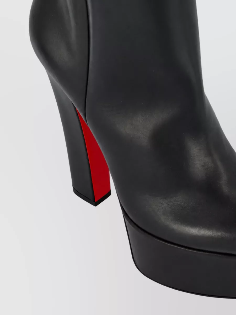 Christian Louboutin Leather Ankle Boots