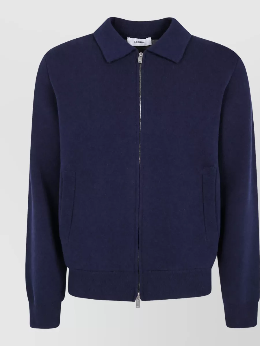 Lardini double-knit jacket