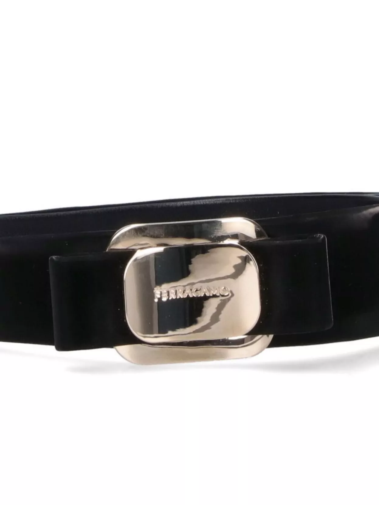 Ferragamo Hair Accessories With Bow And Metallic Detail