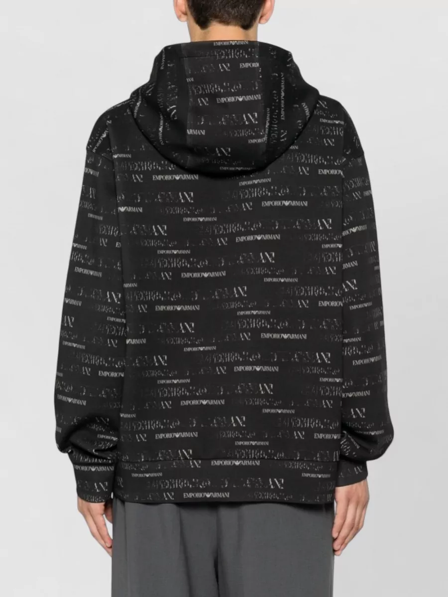 Emporio Armani Printed Hoodie