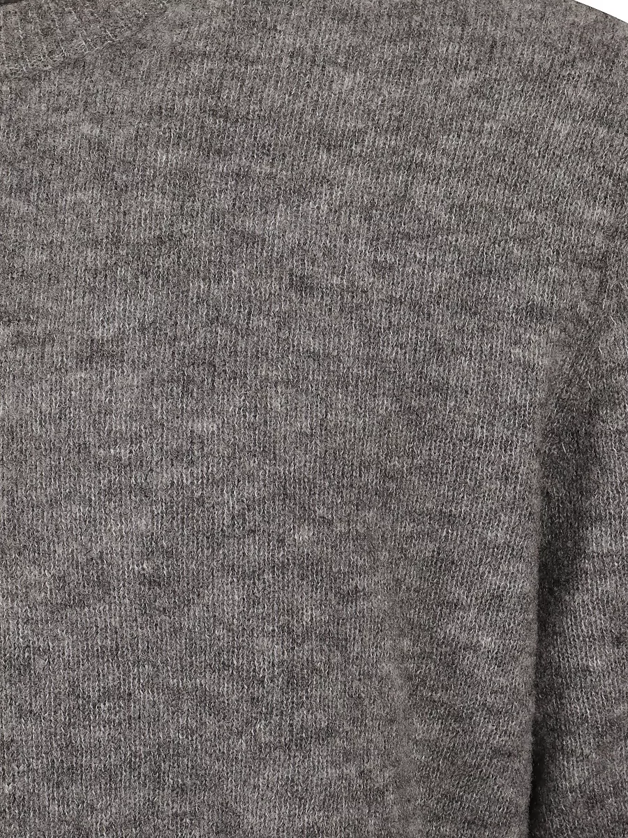 Ballantyne Ribbed Crewneck Wool Jumper