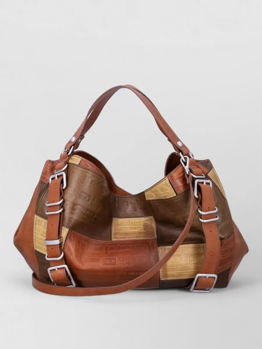 Diesel leather shoulder bag