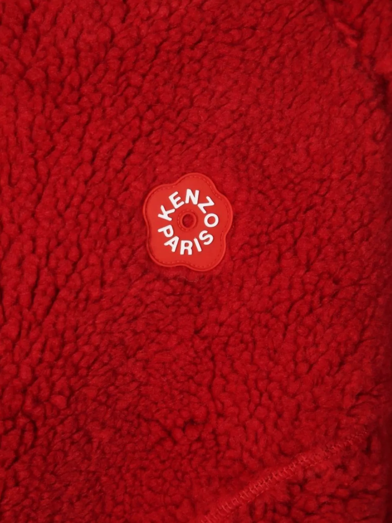 Kenzo Hooded Flower Fleece Sweater