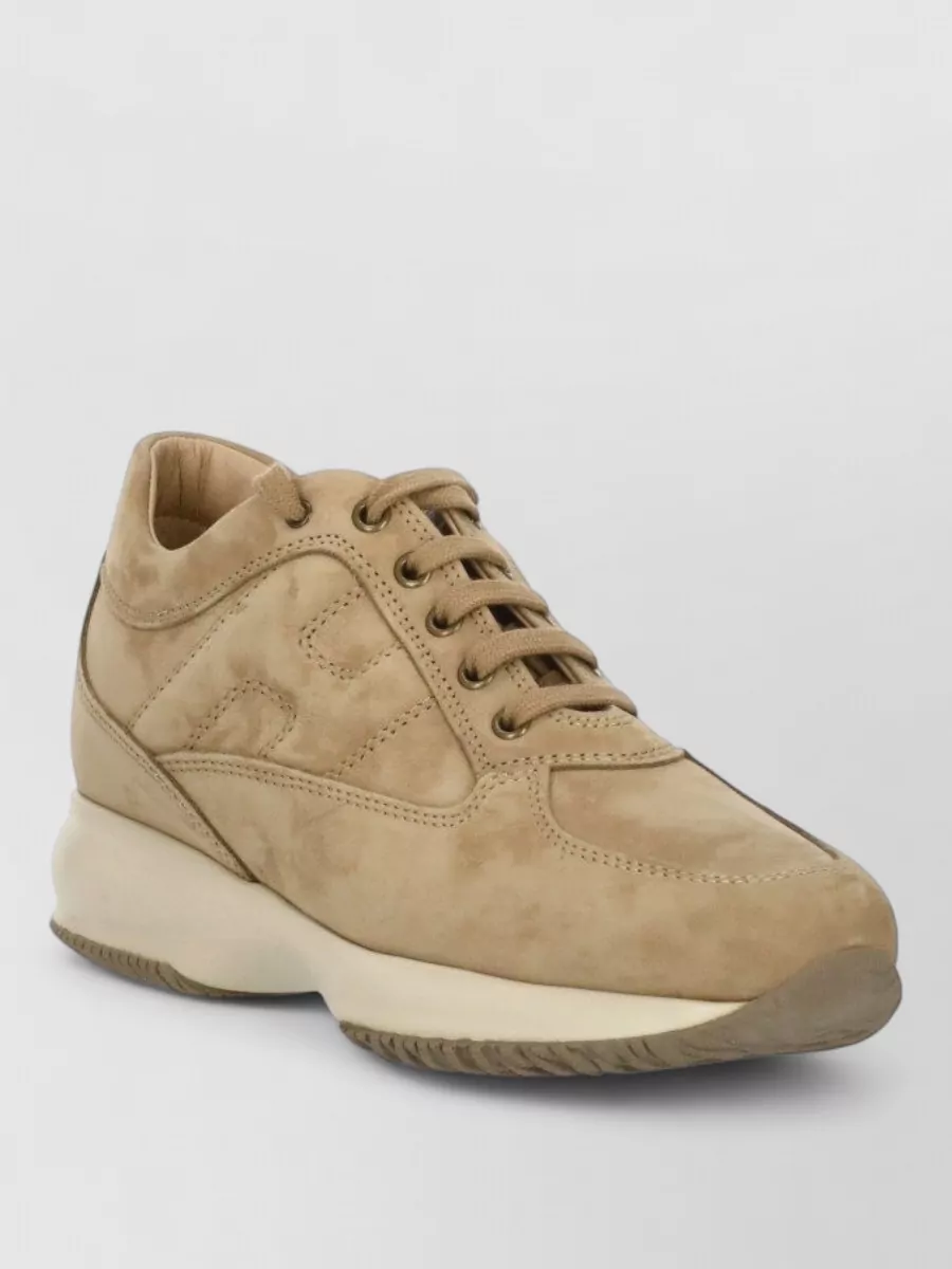 Hogan leather low-top sneakers
