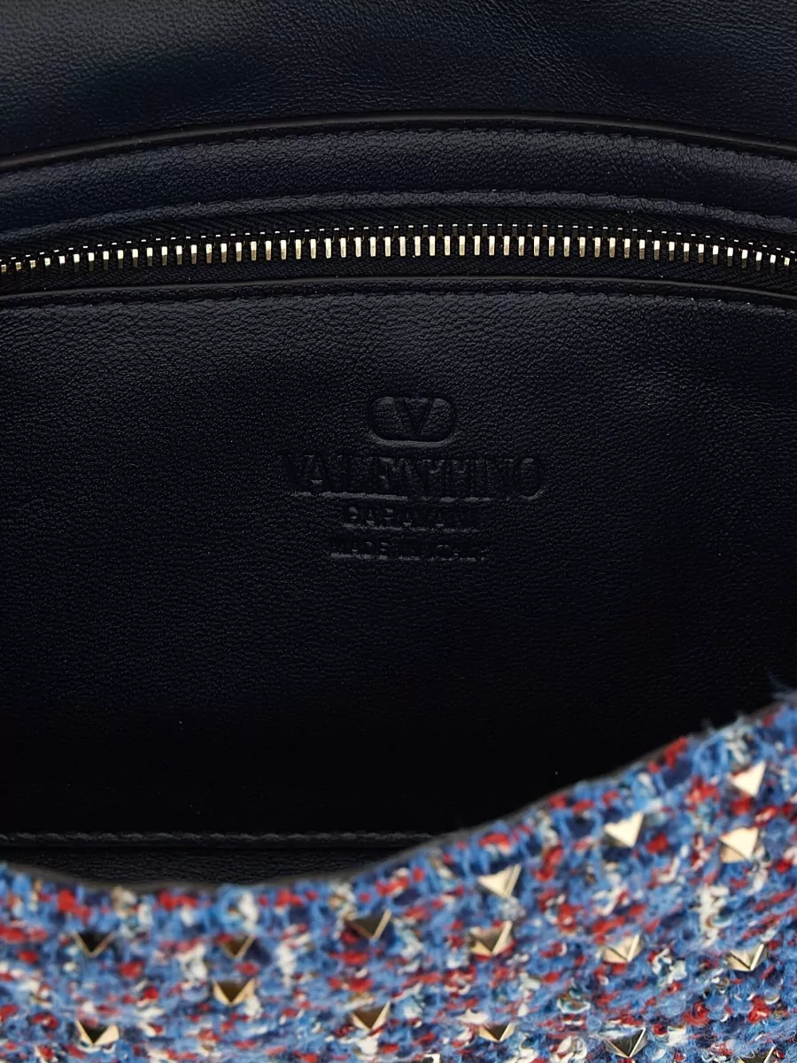 Valentino Garavani Rockstud Spike Clutch Bag