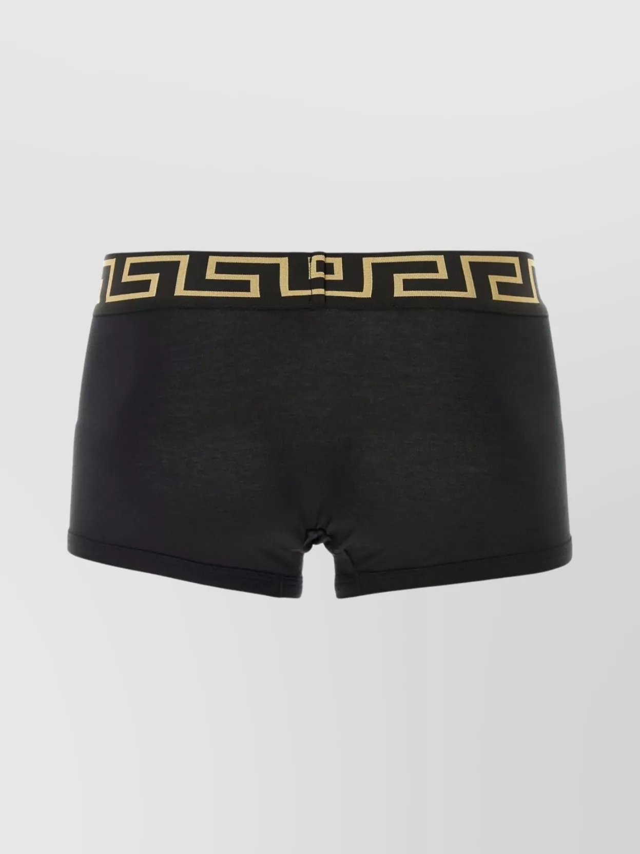 Shop Versace Two-tone Boxer Set In Stretch Cotton
