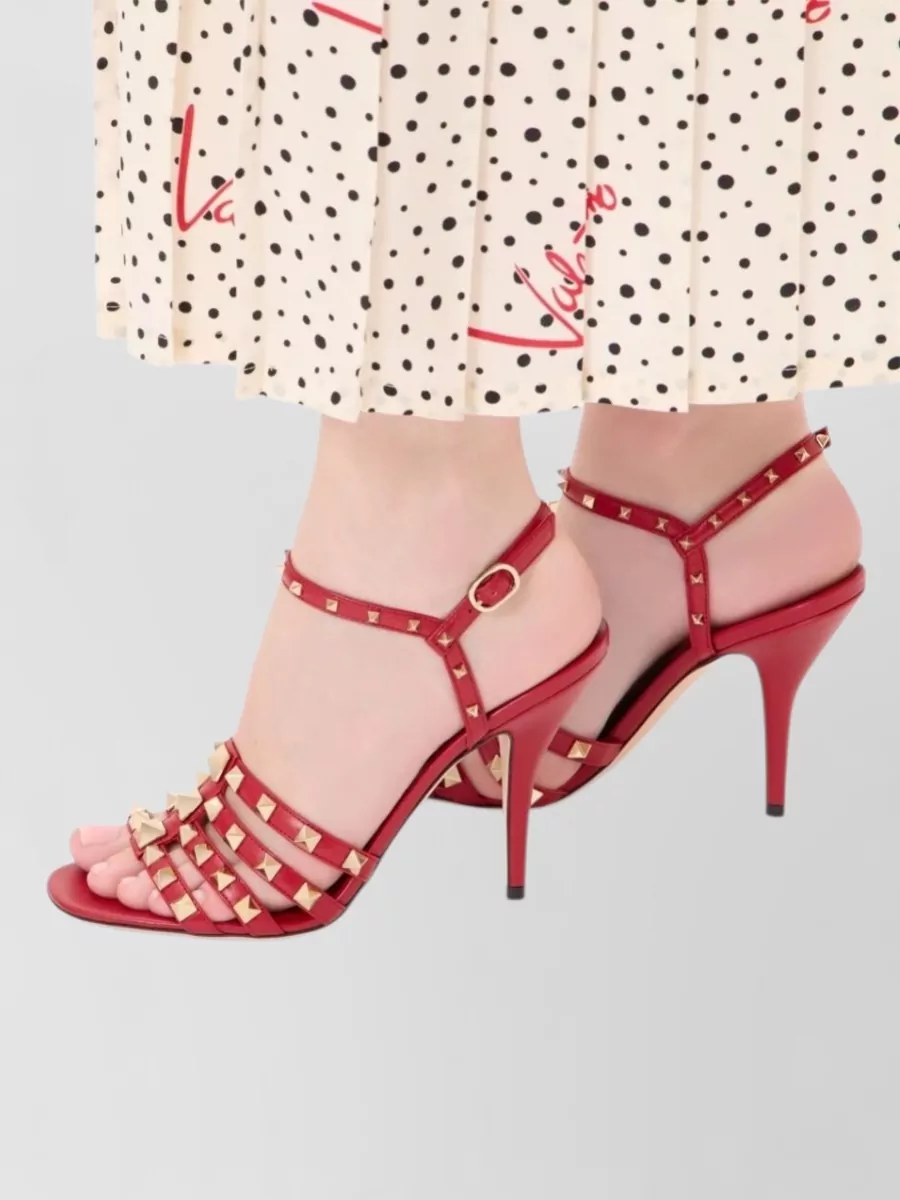 Valentino Garavani Leather Rockstud Sandals