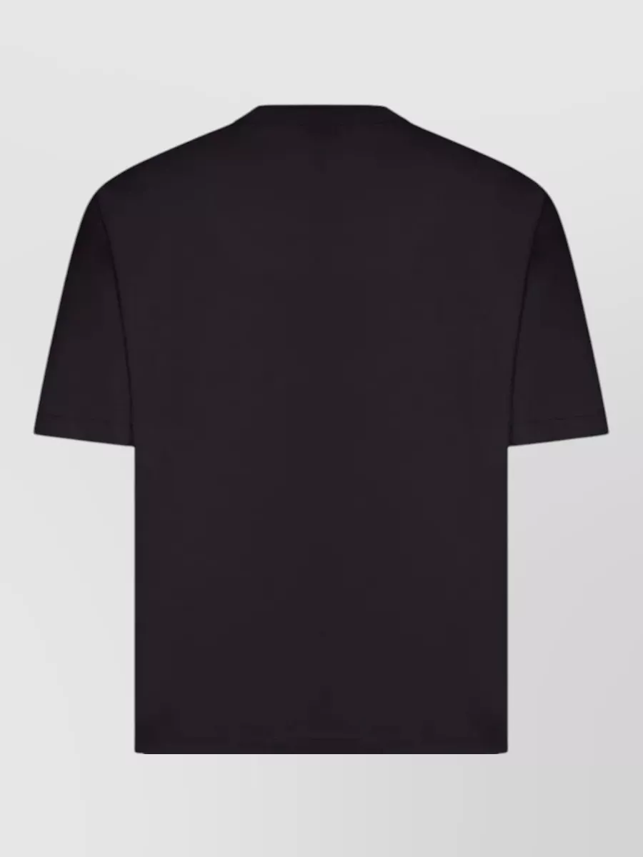 Off-White Cotton Short-Sleeve T-Shirt