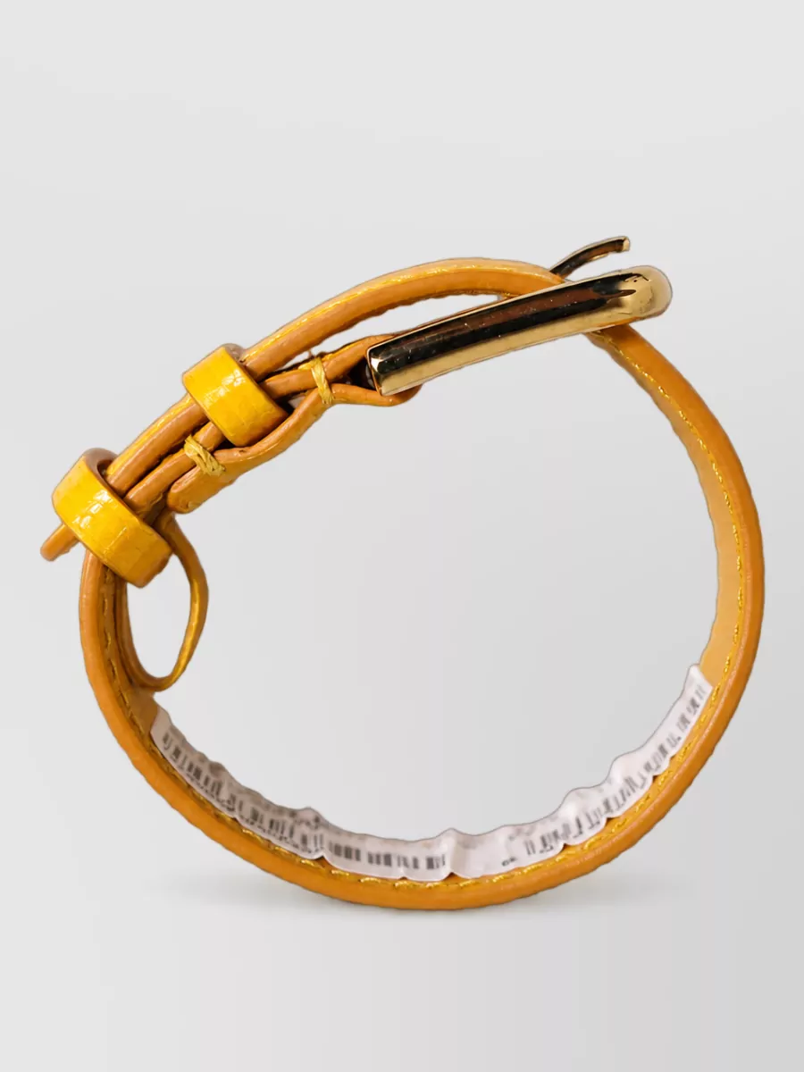 Dolce&Gabbana Textured Leather Belt