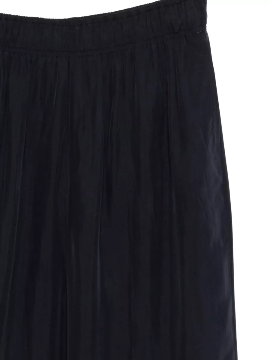 Prada Silk Trousers Wide Leg Relaxed Fit
