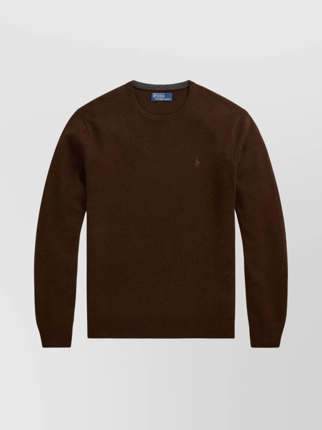 Polo Ralph Lauren Men's Sweaters Ralph Lauren - Ls Cn Pp Long Sleeve Pullover - Brown In Brown