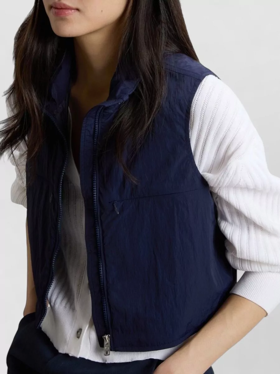 Woolrich Zipped Nylon Vest