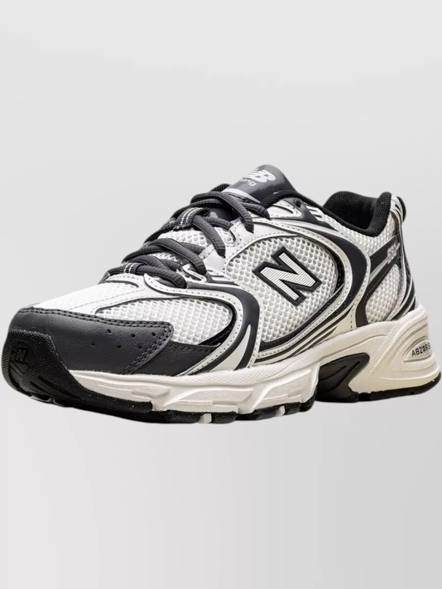 New Balance Leather And Mesh Low-Top Sneakers