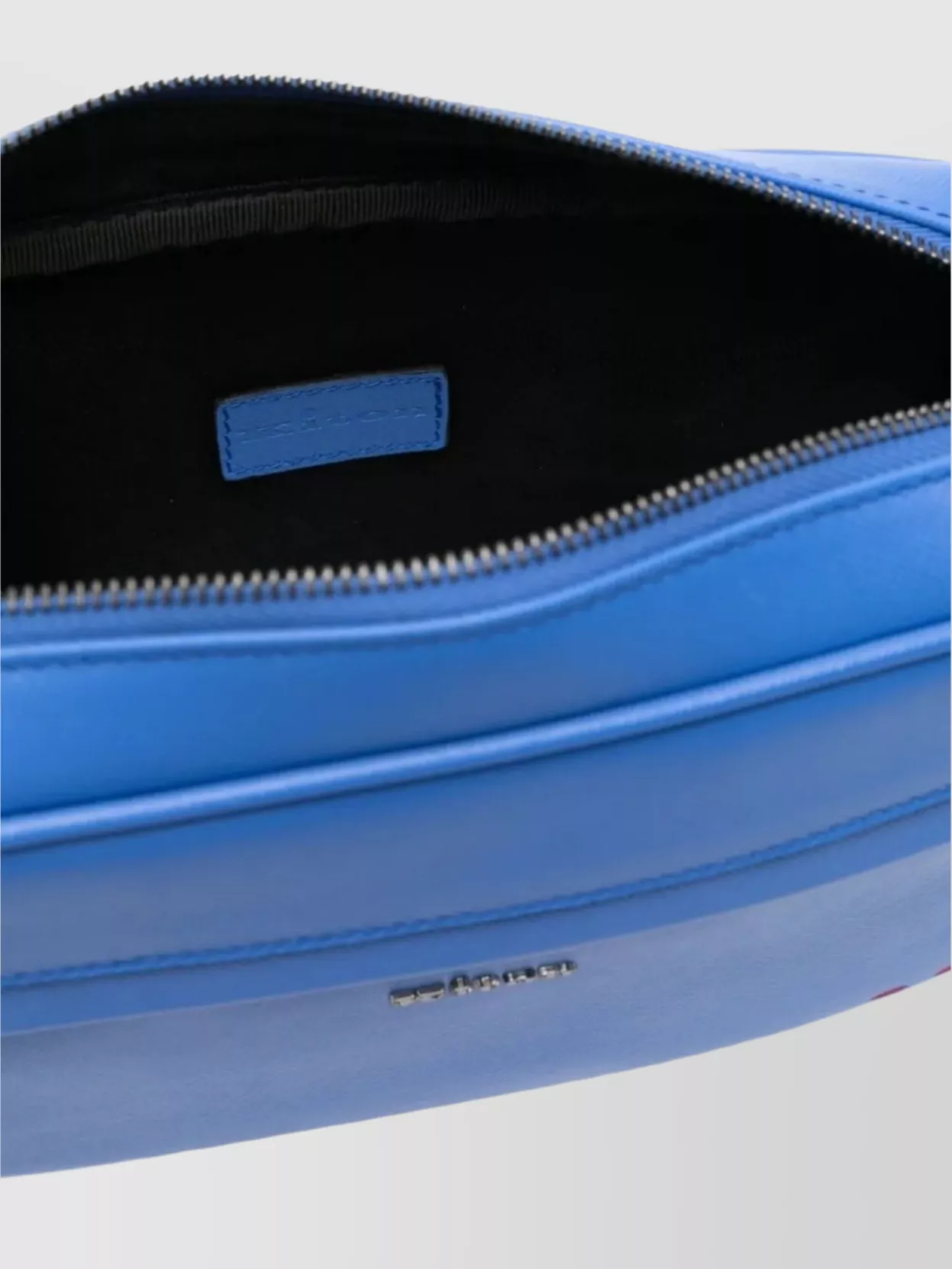 Kiton Calfskin Clutch Bag Featuring Wrist Strap
