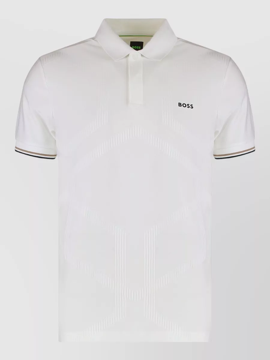Boss slim-fit short-sleeve polo shirt
