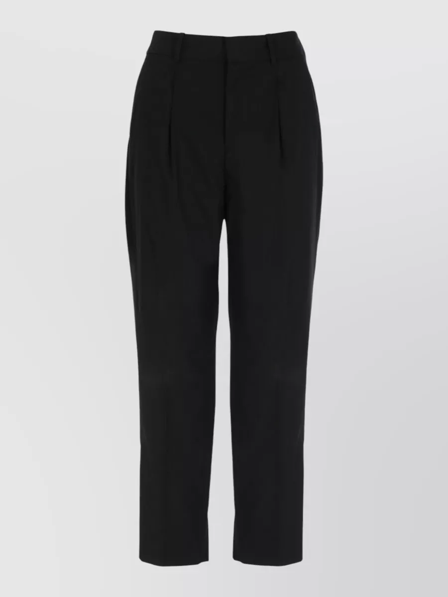 Pt Torino Straight Cropped Trousers