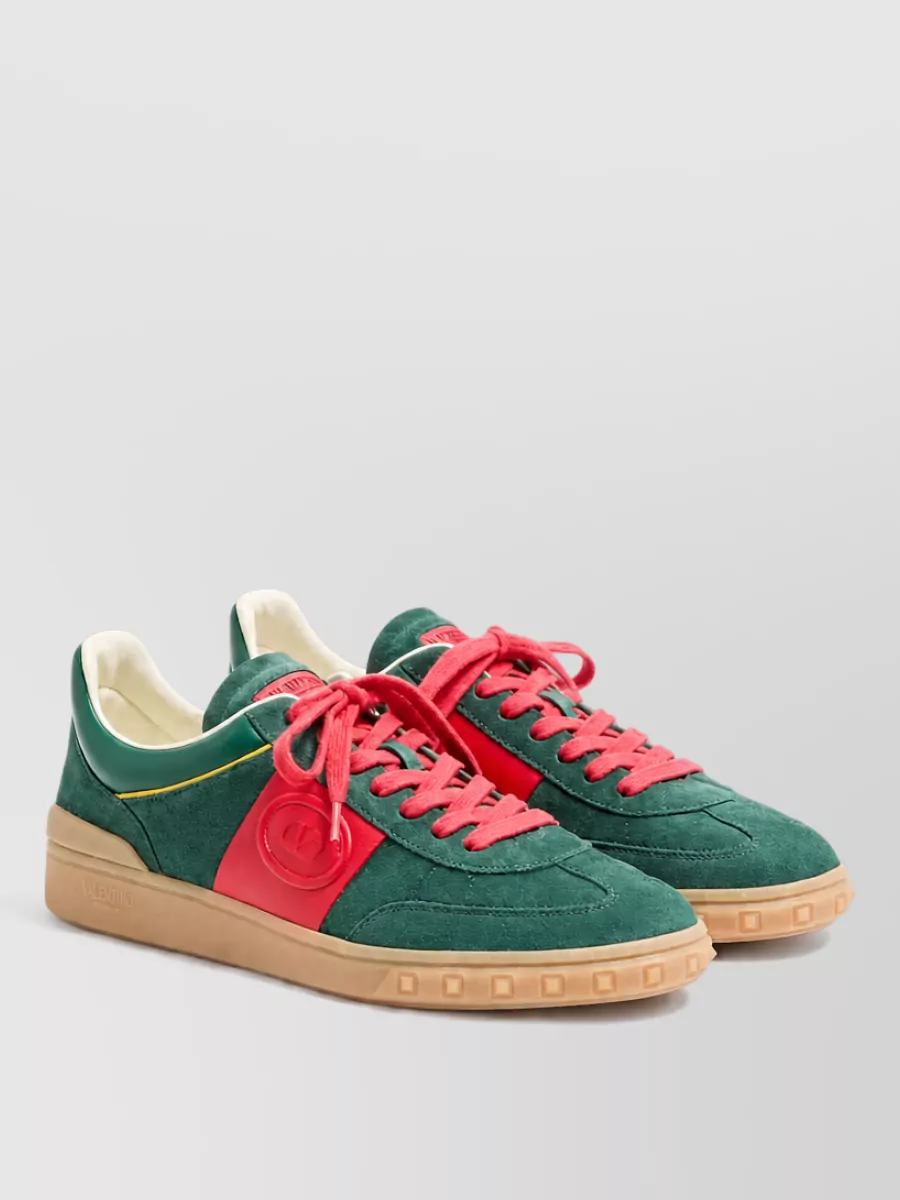 Valentino leather low-top sneakers