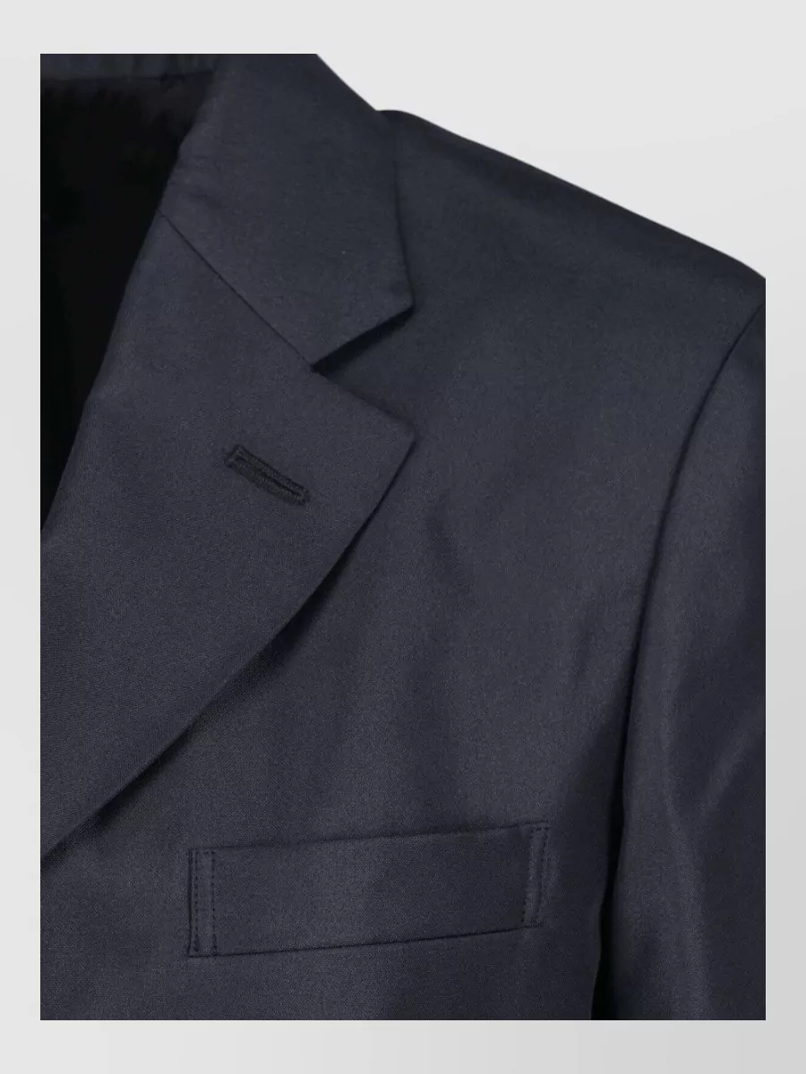 Comme Des Garçons Single-Breasted Suit Jacket