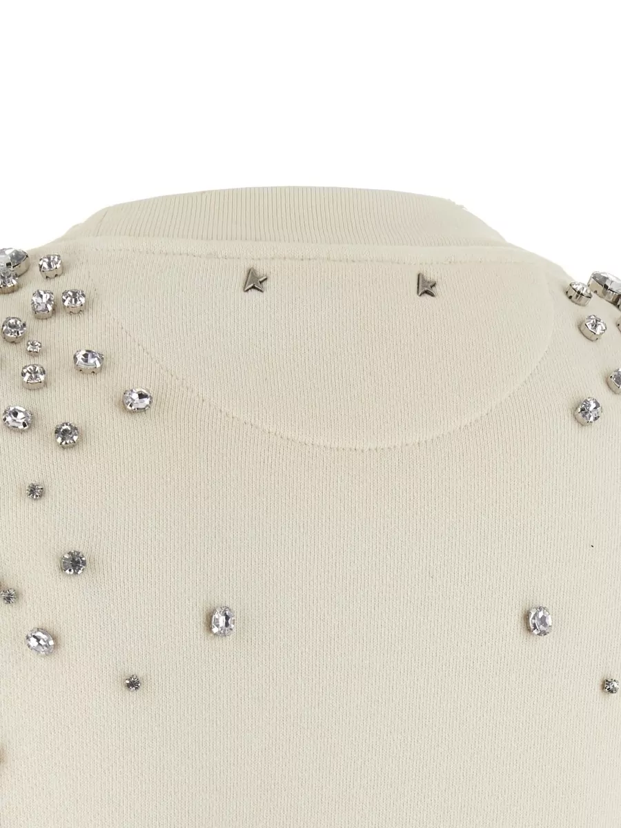 Golden Goose Embellished Cotton Sweatshirt