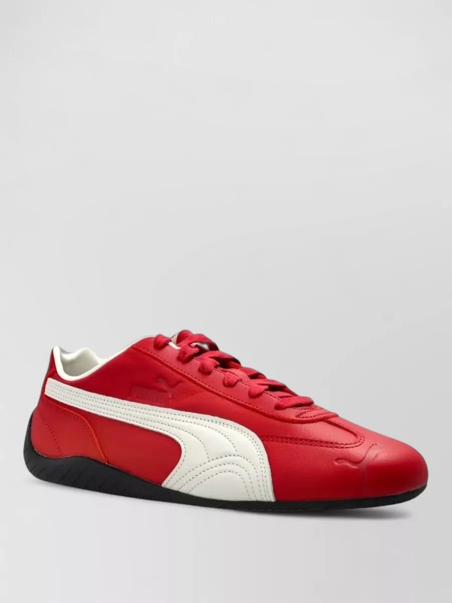 Puma leather lace-up sneakers