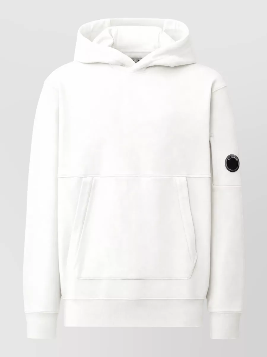 C.P. Company cotton zip polo sweatshirt