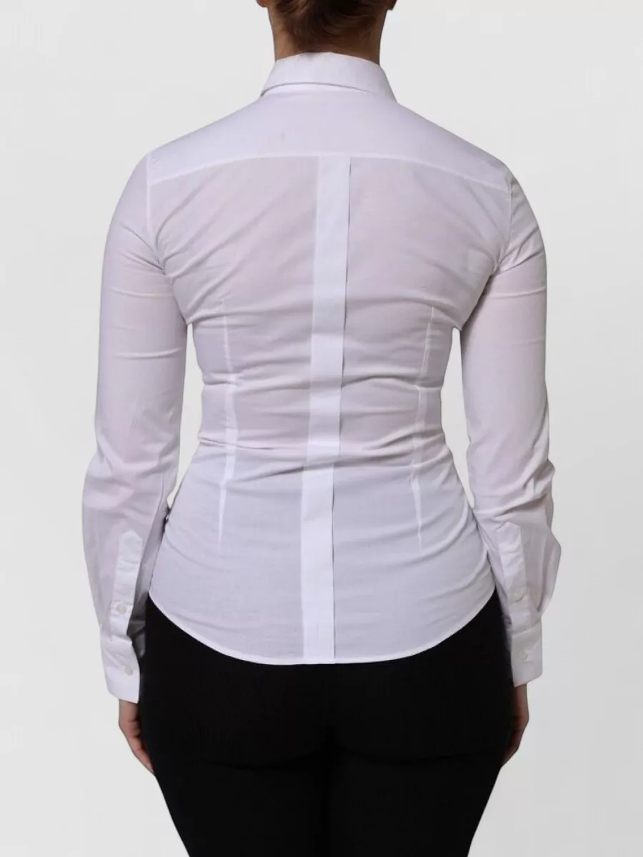 Dolce&Gabbana Cotton Collared Long-Sleeve Shirt