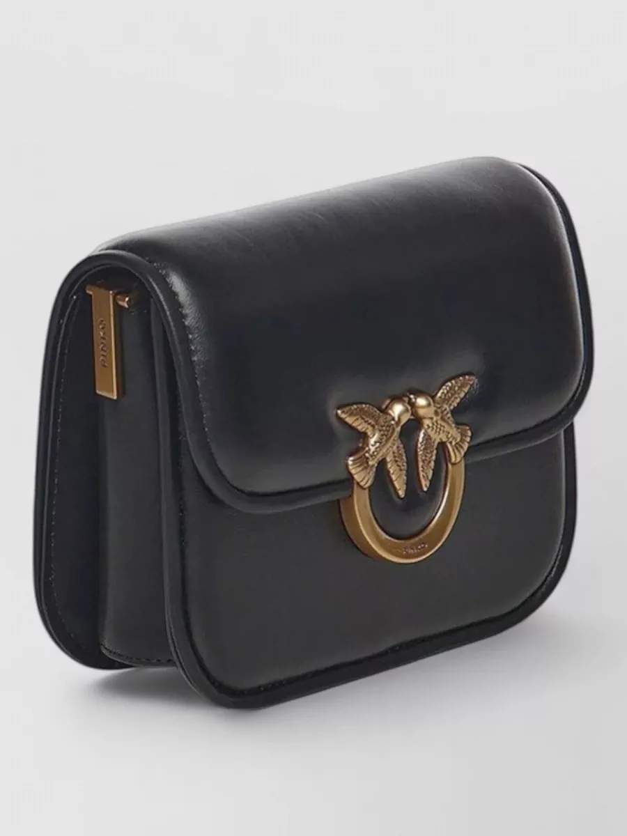 Pinko Love Bag Leather Shoulder Bag