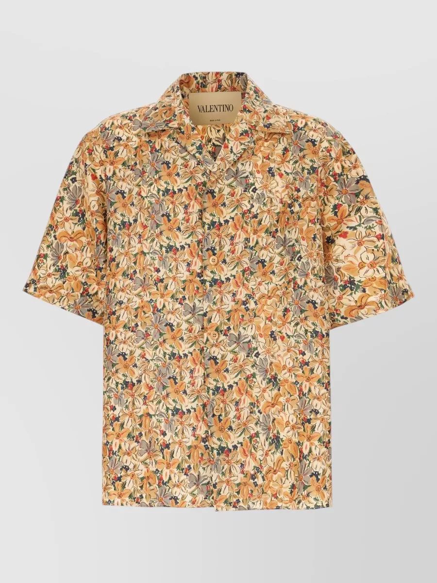 Valentino Garavani silk printed shirt