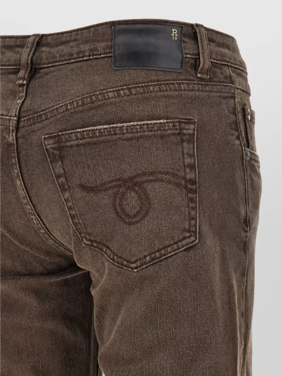 R13 Denim Flared Jeans