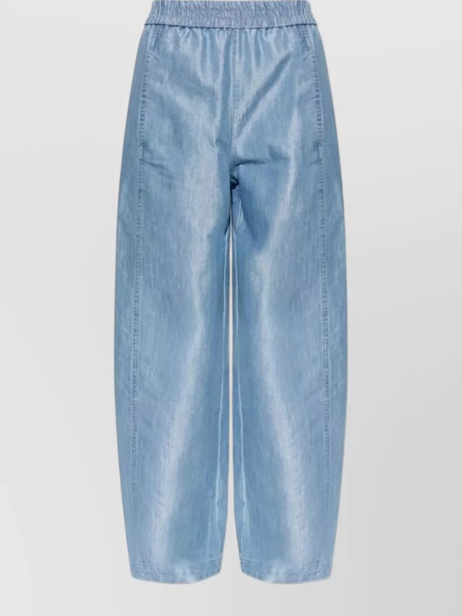 Emporio Armani Denim Wide-Leg Jeans
