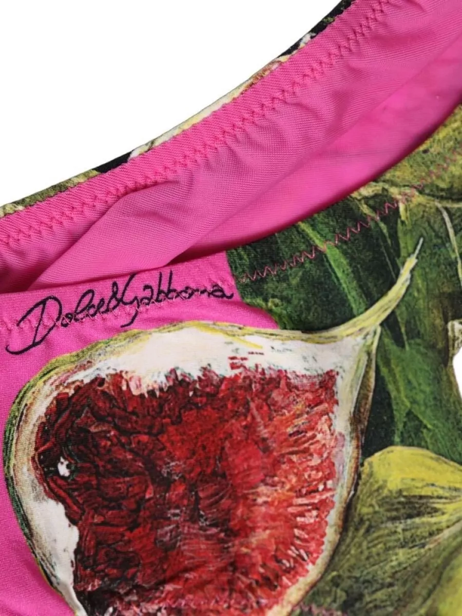 Dolce&Gabbana Fig Print Bikini Briefs