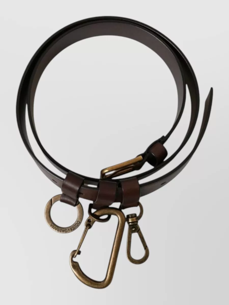 Dolce&Gabbana Calf Leather Belt