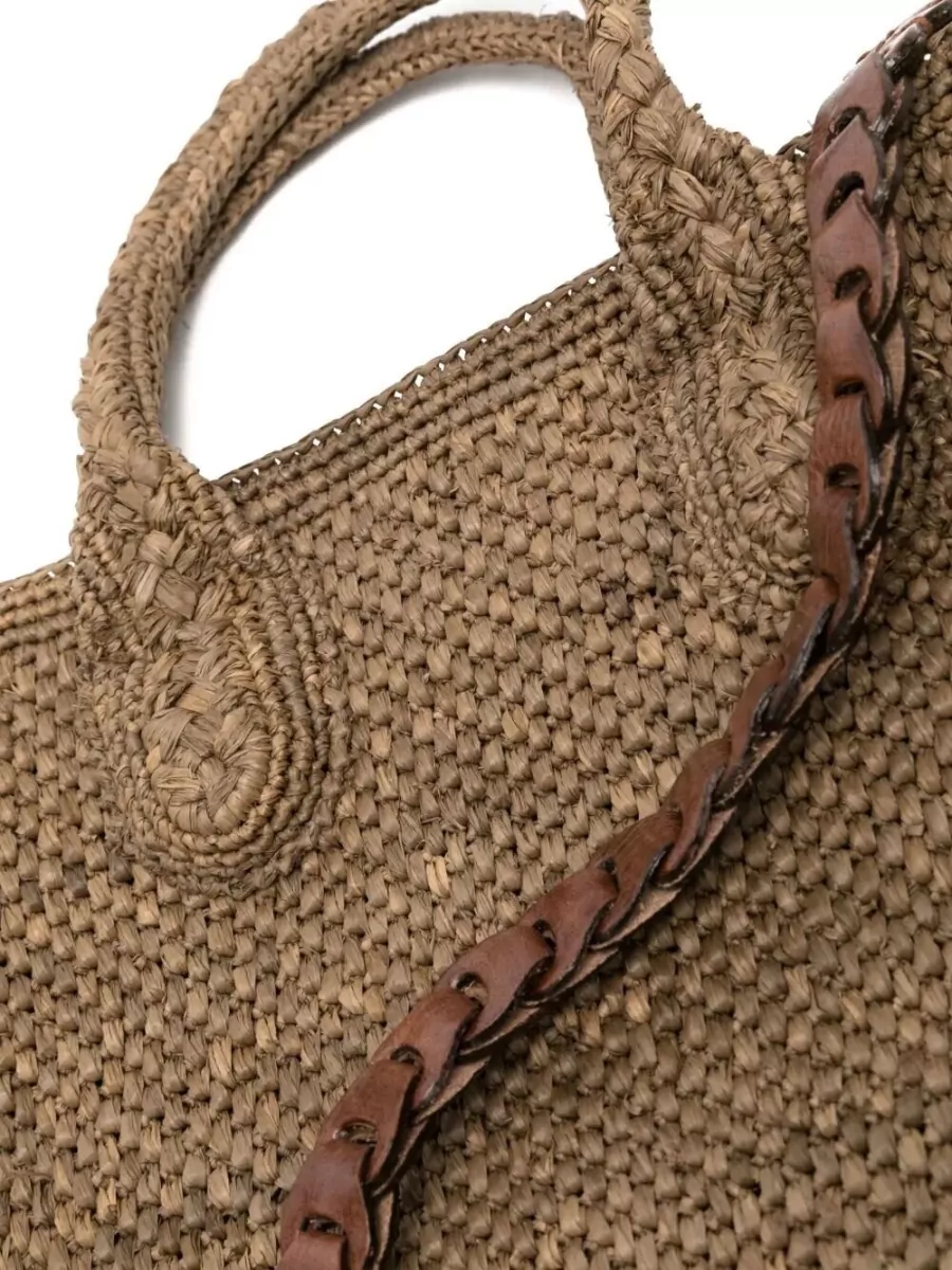 Ibeliv Raffia Shoulder Bag