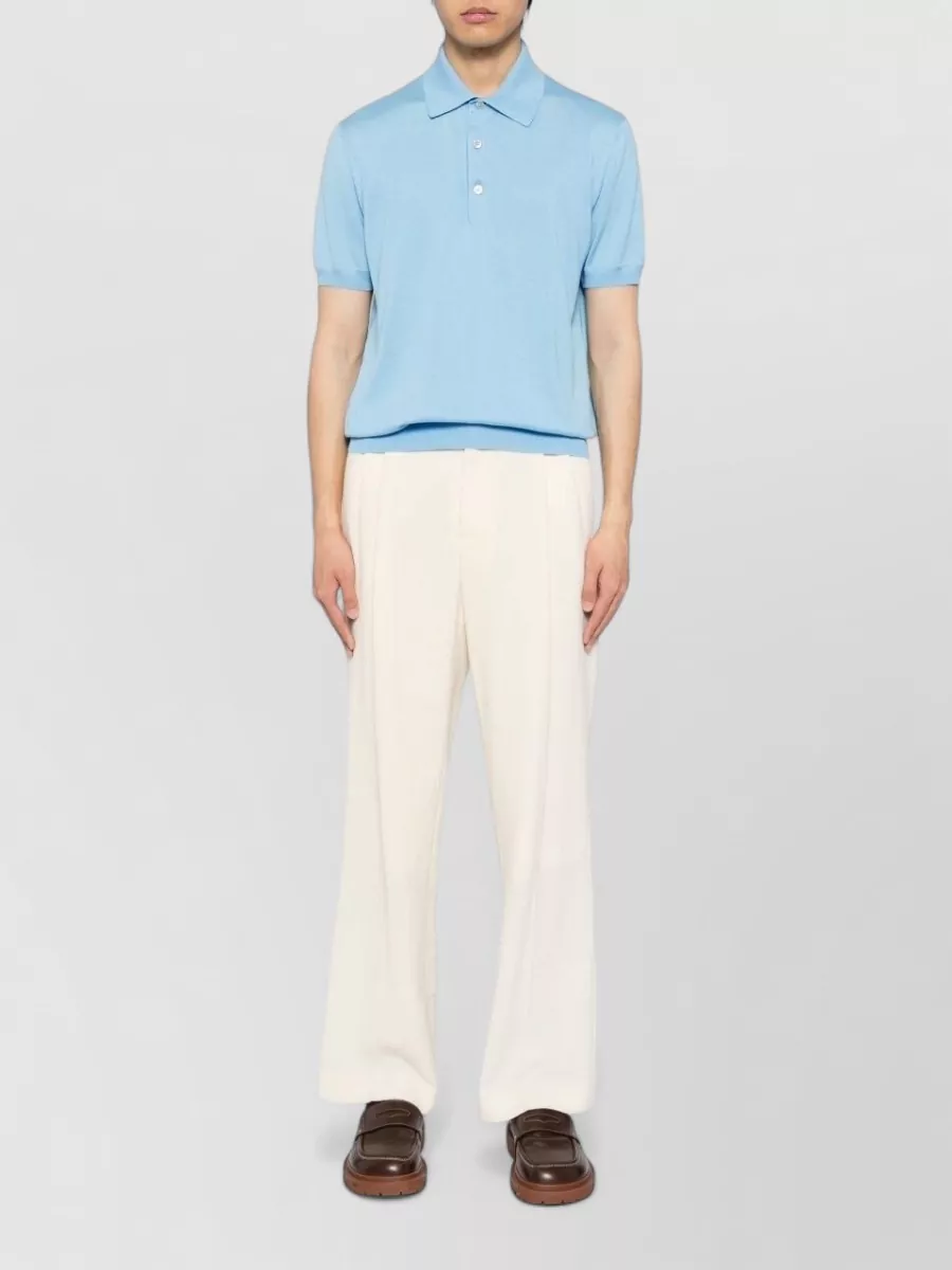 Tom Ford Cotton Short-Sleeve Polo Shirt