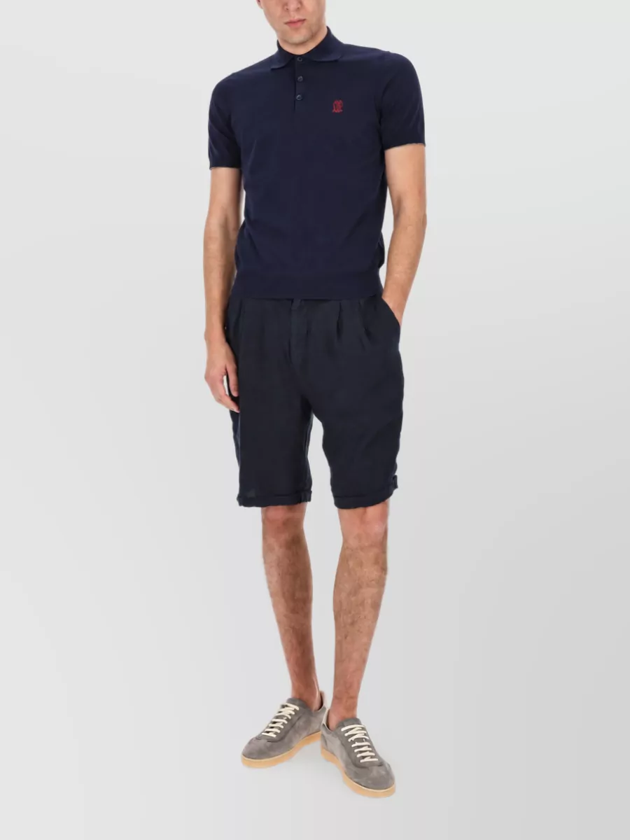 Brunello Cucinelli Linen Bermuda Shorts
