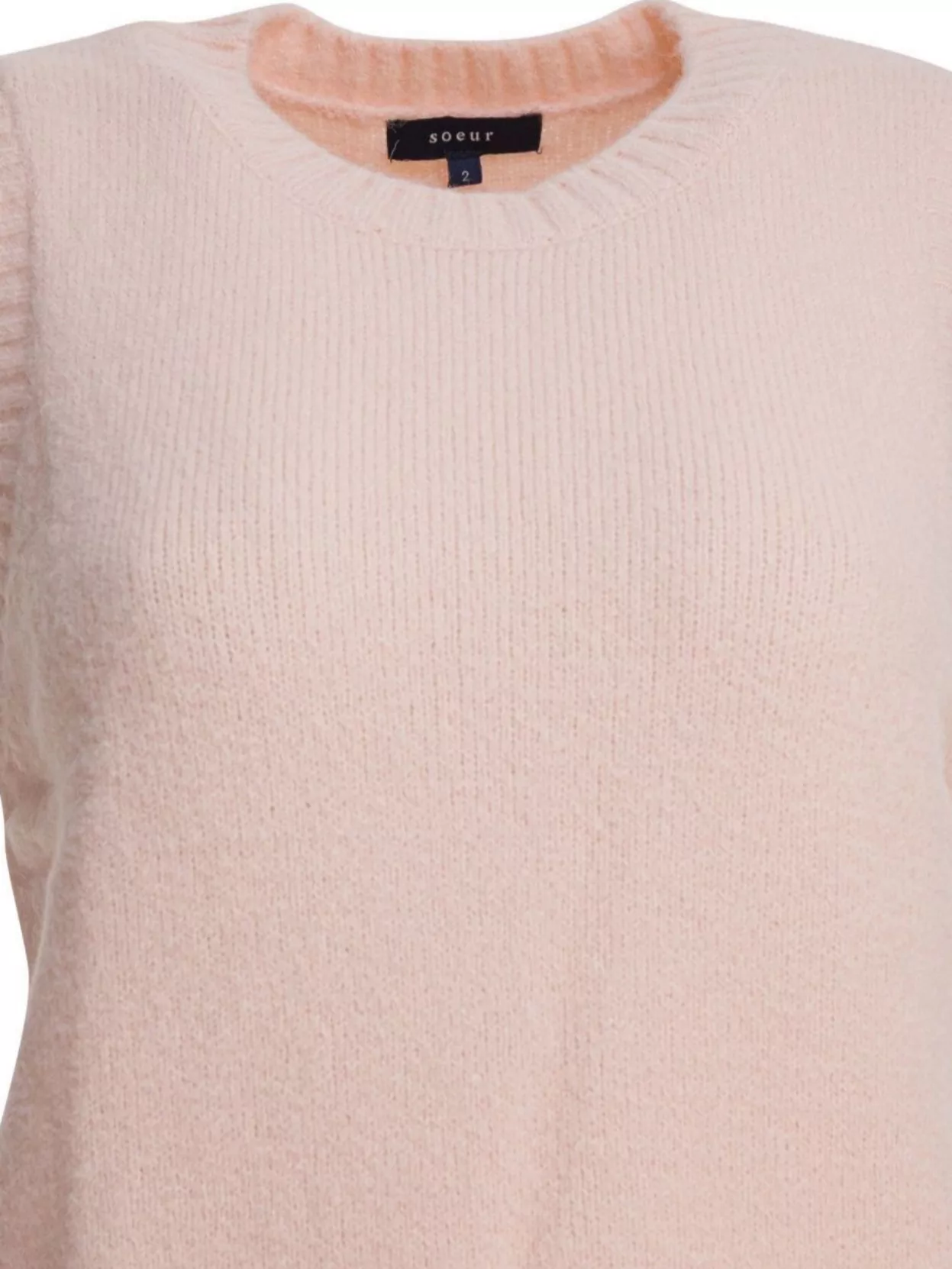 Soeur "Zen" Knitwear Sleeveless Soft Texture