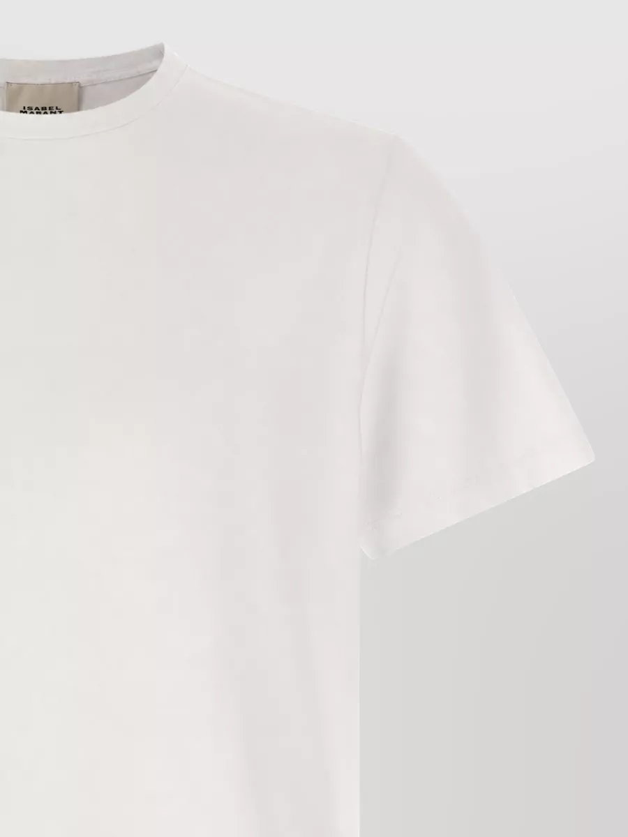 Isabel Marant Cotton Relaxed-Fit Logo-Print T-Shirt