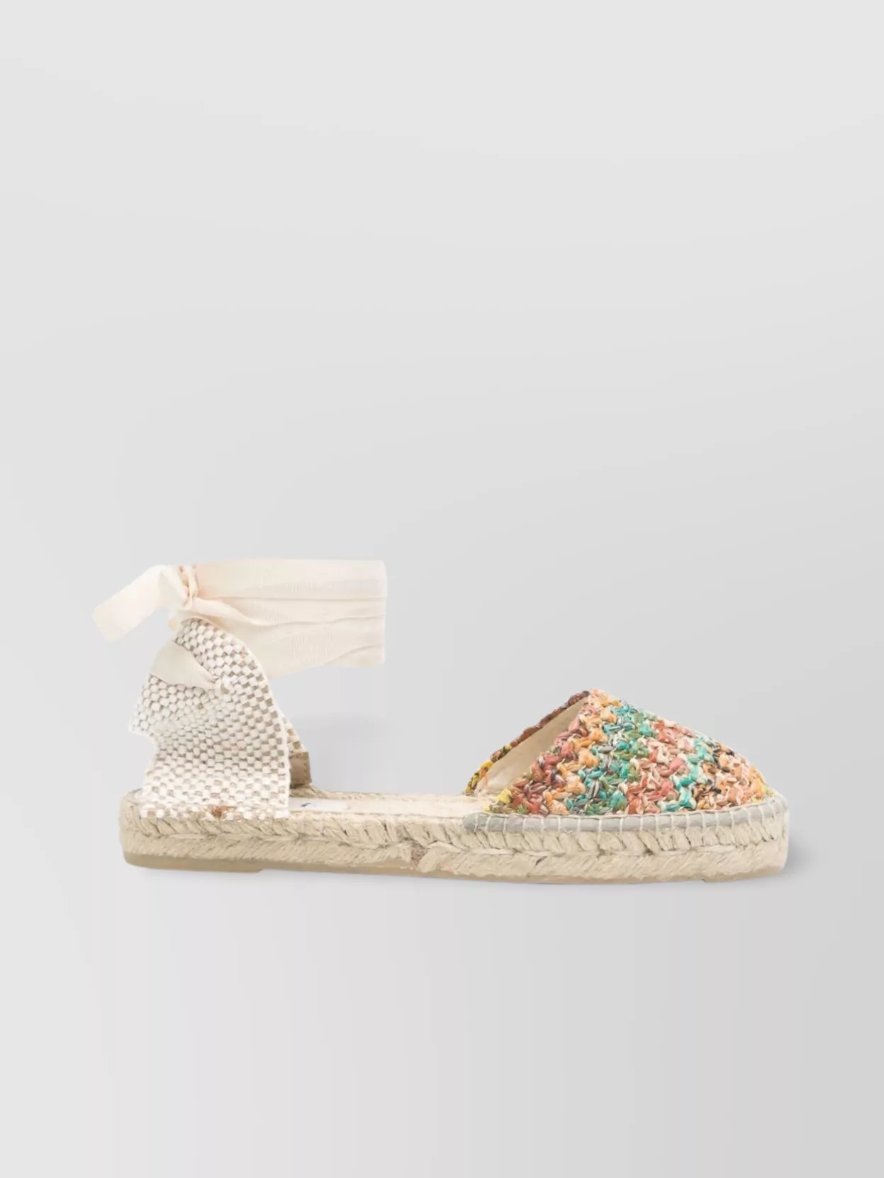 Manebi Almond Open Espadrille Sole