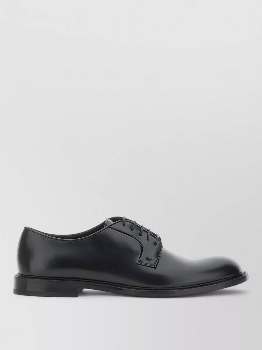 Doucal's Leather Derby Lace-Up Shoes