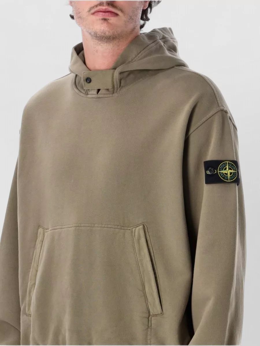 Stone Island Cotton Hooded Sweatshirt