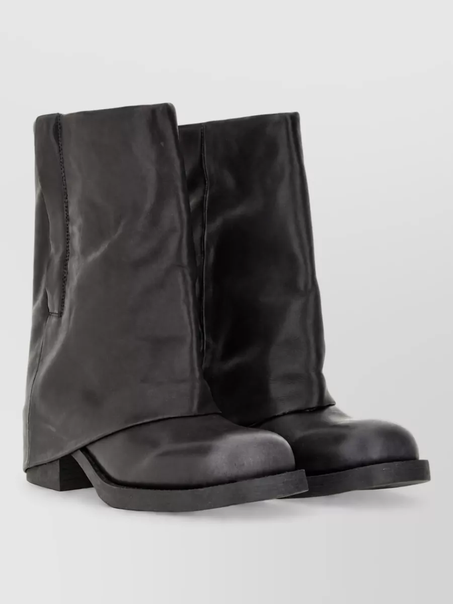 Ash Leather Ankle Boots