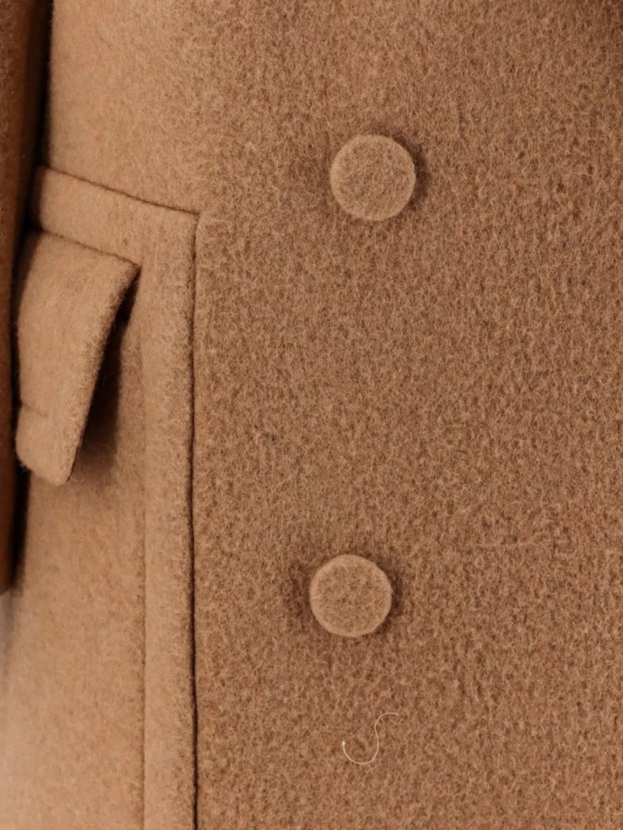 Dries Van Noten Wool Coat Belted Back