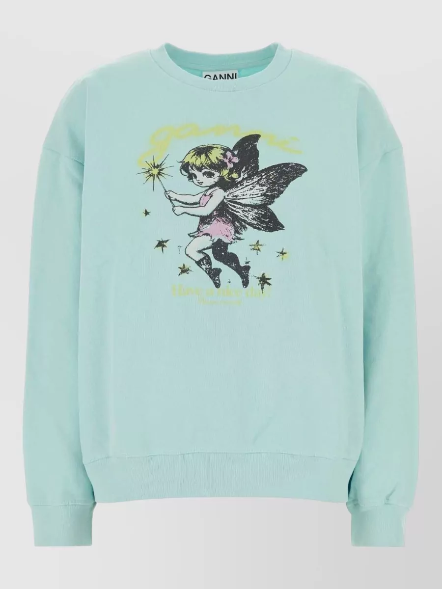Ganni Oversized Sweatshirt