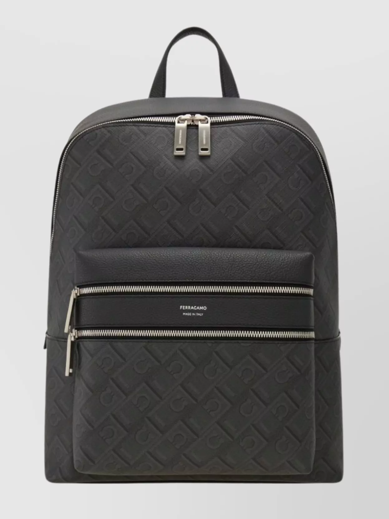 Ferragamo Padded Webbing Shoulder Straps Backpack