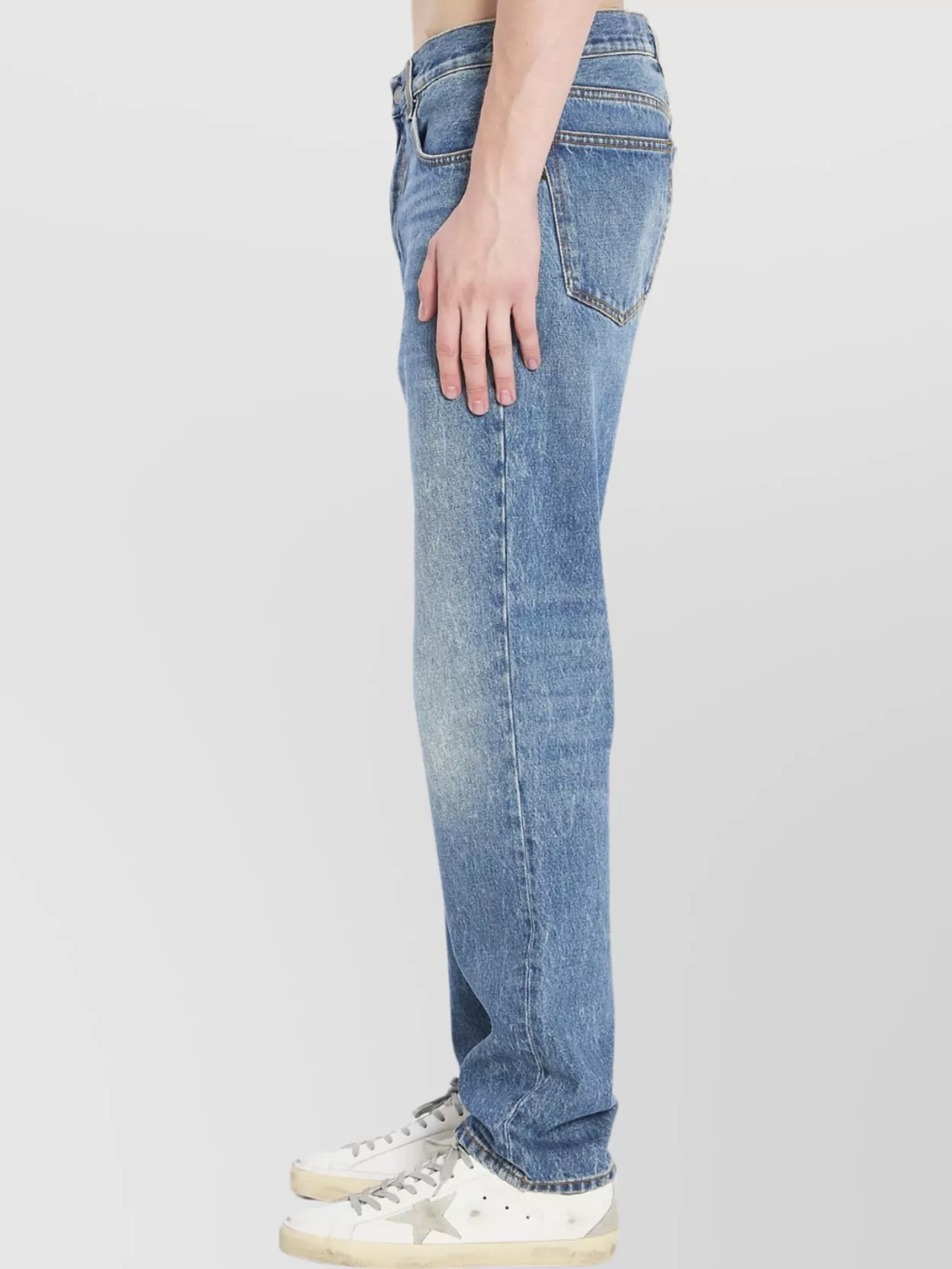 Haikure Blake Regular Fit Faded Denim Pants